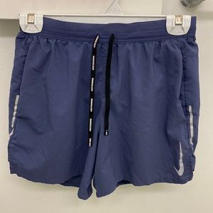 Blue Men’s Nike Flex Stride short- 5” and brief lined